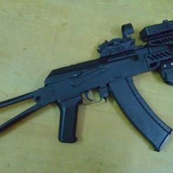94063701_913058539107256_4756322533928599552_o.jpg Бесплатный STL файл Zenitco B11 - Gel blaster - MST ak s74u・Дизайн 3D-печати для загрузки