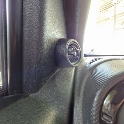 🛞 OEM+ Universal 25mm - 1 inch Tweeter Pods (Leather Wrap Ready ...