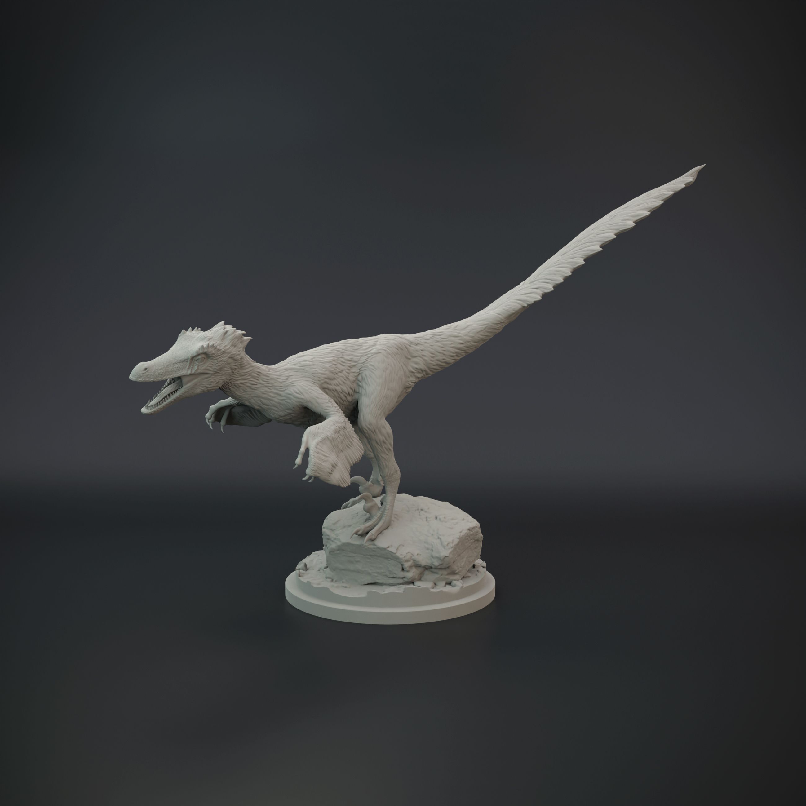 Velo_clay_scar_2.jpg Archivo STL Pack Velociraptor・Idea de impresión 3D para descargar, Dino_and_Dog