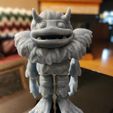 FLEXI PRINT-IN-PLACE STANDING YETI