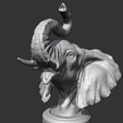 04.png Elephant Head AM05 3D print model