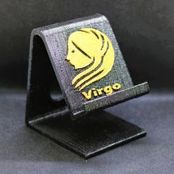 Virgophone stand pic 1.JPG Virgo zodiac sign phone stand