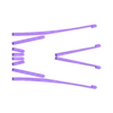 KWR3_Geleise.stl Double crossing turnout 22.5° (R3, track 1)