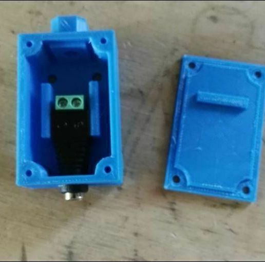 12v plug box - 3D model önizlemesi