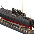 03.jpg Thornycroft 70ft Coastal Motor Boat – 1:16 Scale (1.3 m) RC-Ready | Smart-Segmented & Easy to Build