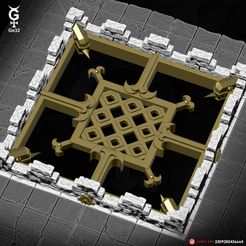 Pyramid_Medium_Terraza-10.jpg Fichier STL Belvédère pyramidal moyen - Modèle D・Plan à imprimer en 3D à télécharger
