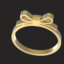 1.jpg Archivo STL Anillo de nudo de arco・Diseño de impresora 3D para descargar