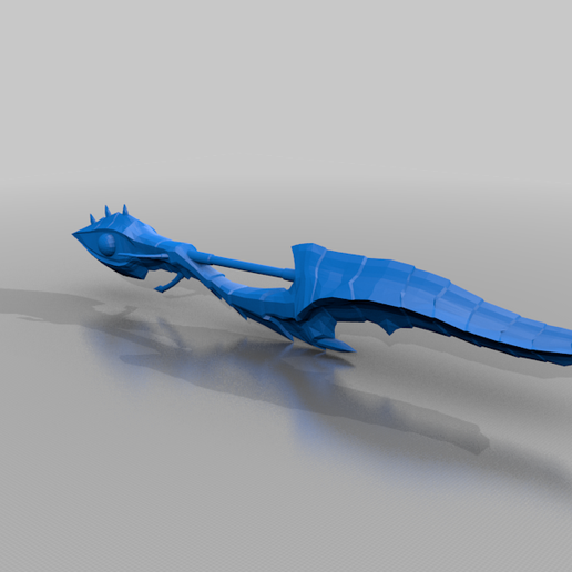 🧞‍♂️ Fatalis Insect Glaive・Free 3D File for ・Cults