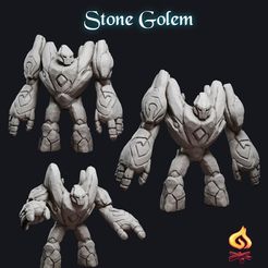 resize-stonegolem-kopie.jpg Stone Golem Set 3D File Logo 3D