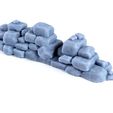 StoneWallRuins-5.jpg 3D file Stone Wall Ruins・3D printable model to download