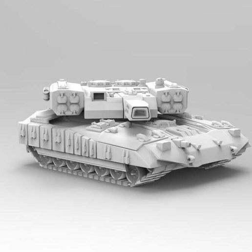 Bullpup Tank 3D model