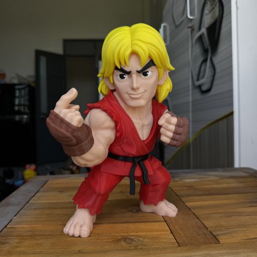 ken Fan art (no ams-multiparts/3mf) - Street Fighter