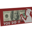 Untitled-Project-101.png Graduation Gift - Money Holder with text "You did it" with Silluete