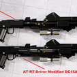 ae07db44-63af-47de-a8ac-cddaa5a581f0.png Star Wars Revenge of the Sith AT-RT driver version modified DC15 A rifle for 1:12 , 1:6 and 1:1 figures and cosplay