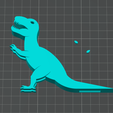 Dino-STL-pic.png DINO DOOR STOPPER | For Dino Lovers and Kids in T-Rex Style | 3D-Printable STL