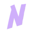 NM.stl STL file Letters and Numbers Indiana Jones Letters and Numbers | Logo・Model to download and 3D print