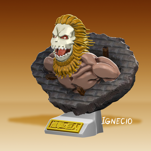 Galliard : Titan Jaw : Shingeki No Kyojin 3D model