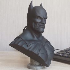 1.jpg STL file Batman bust・3D printing model to download