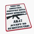 Screenshot-2023-09-17-141744.jpg AK47 Assault Rifle Kalashnikov Owner Funny Sign inspired by Ordell Robbie Pulp Fiction