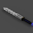 CerbTop.png CONCEPT SERIES: "Cerberus" Ballistic Futuristic Fantasy Blade Knife