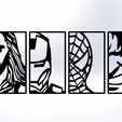 hepsi.jpg Archivo STL MARVEL・Diseño de impresión en 3D para descargar
