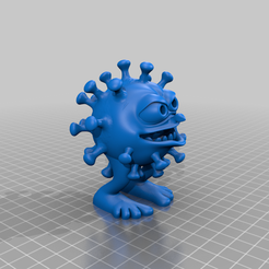 coronaman_fixed.png Archivo 3D gratis Hombre Corona・Modelo para descargar y imprimir en 3D