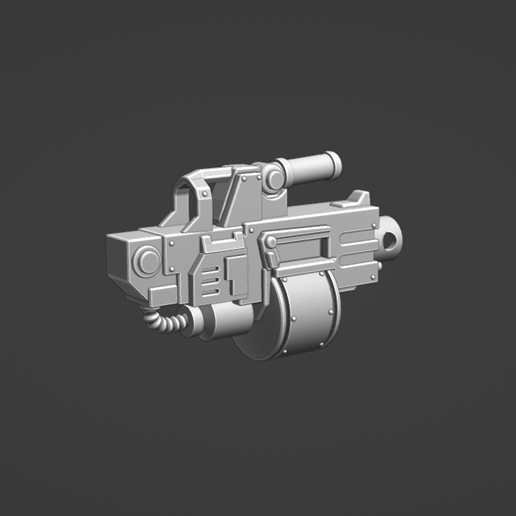 6.png Файл STL Третье тяжелое оружие, установленное для новых парней Ереси・Шаблон для 3D-печати для загрузки, VitalyKhan