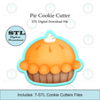 Etsy-Listing-Template-STL.png Pie Cookie Cutter | STL File