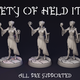 grp.png Arcanist | TTRPG Cleric/Mage/Artificaer 32mm Model With Elf and Human Ears