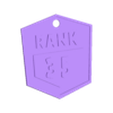 35RANK.stl Брелок для ключей Brawl stars RANG