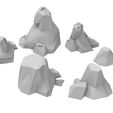 untitled.6922.jpg Low poly Rocks Style Collection / Rochers Style Low Poly Collection