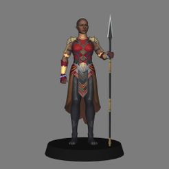 01.jpg Okoye - Black Panther Movie LOW POLYGONS AND NEW EDITION