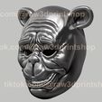 a08wm.jpg Winnie The Pooh Halloween Mask 3D print model 3D print model