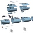 14.jpg Low Profile Stealth Semi Submersible Interceptor 1m RC Ready 3D Printable Model