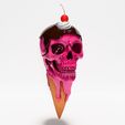 0021.jpg Skull Sundae Ice Cream Pop Pop Surrealism toy