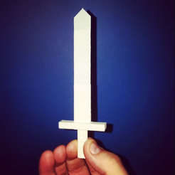Capture_d_e_cran_2016-04-26_a__17.06.54.png STL file Sword - Letter Opener・3D printing idea to download, PrintThatThing
