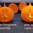 Comparison-copy.jpg Halloween Mickey Pumpkin Tea Light - High Detail Poly