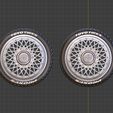 C3.JPG 3D file RWB BBS style Wheel and Tire FRONT and REAR for RC and diecast model 1/43 1/24 1/18・3D printer design to download, BlackBox