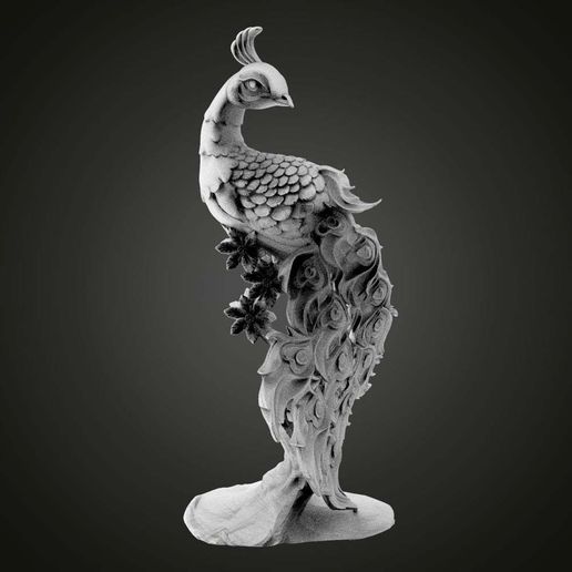 Peafowl 3D model