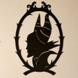 Villains-Maleficent.jpg Mirror Villain Silhouette 4pk Maleficent Ursula Cruella Dr Facilier Shadow Man