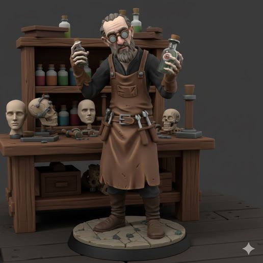 Rpg collection - Alchemy Renaissance - The Skeletal Artisan
