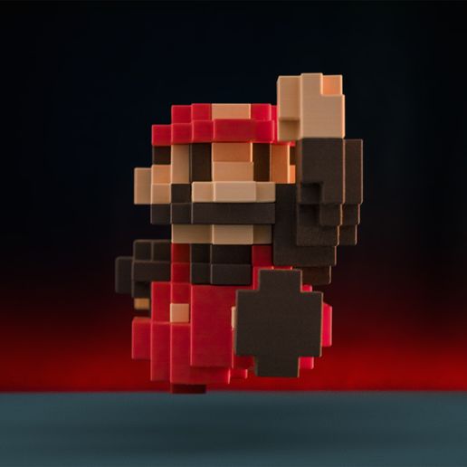 voxel-mario_0001_Monograma-3-copia-12.jpg Voxel Super Mario 8-BIT Puzzle Amiibo
