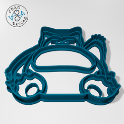 Snorlax.png Snorlax - Pokemon - Cookie Cutter