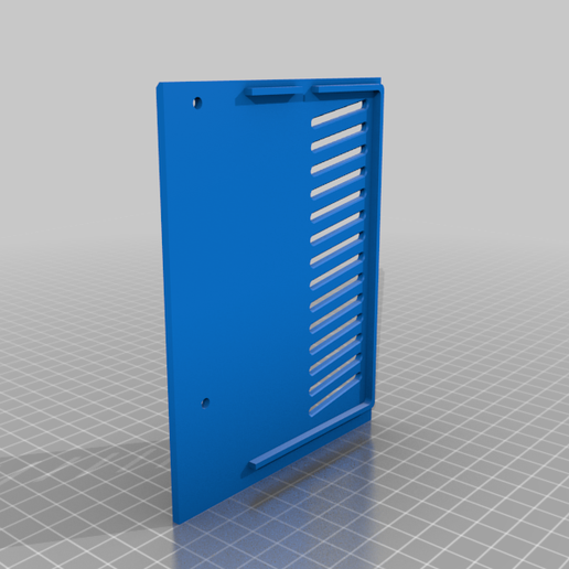 SKR 1.3 / 1.4 case for Creality Ender 3 - additional space with 2nd part! :) - 3D model önizlemesi