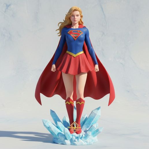 Supergirl Fan-art - 3D model önizlemesi