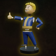 VaultBoy3.png Fallout Vault Boy Statue