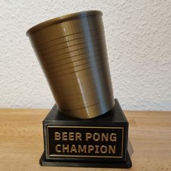 20220809_201246.jpg Fichier STL Trophée Beer Pong・Modèle pour impression 3D à télécharger, DrSchiduwi