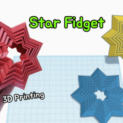 틴-별피젯-다은.png Archivo STL gratis Star Fidget con Tinkercad・Diseño de impresión 3D para descargar