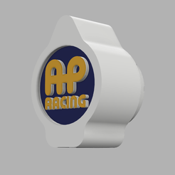 boton ap racing.PNG STL file BUTTON KNOB AP RACING BRAKE・3D print model to download, SimWheel_Designs