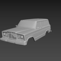 1.jpg Jeep Grand Wagoneer 1963 Body For Print